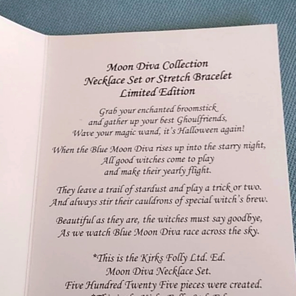 KIRKS FOLLY MOON DIVA PIN/PENDENT - Picture 9 of 10